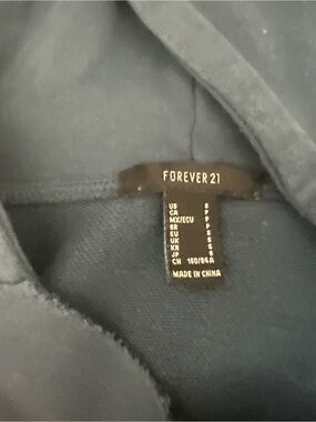 Forever 21 Dark Navy Sweatshirt Top